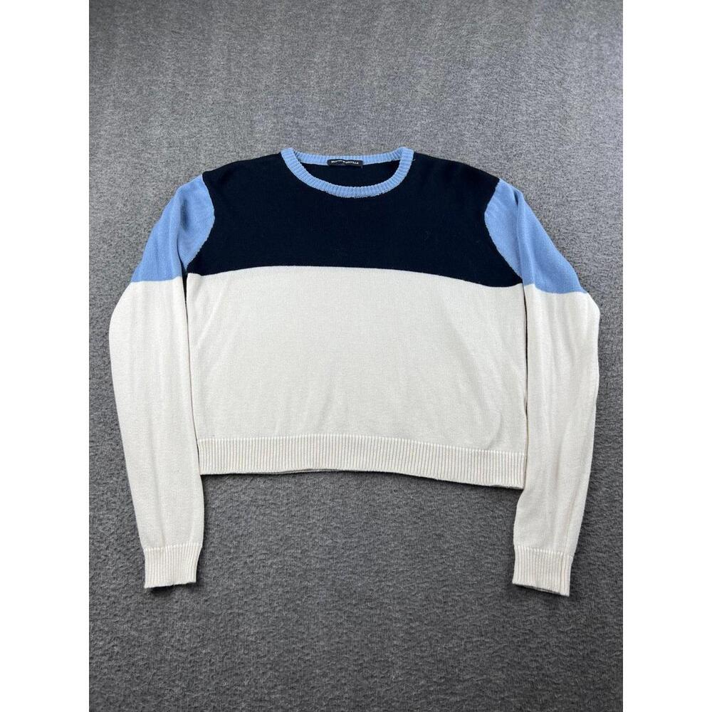 Brandy Melville Colorblock Knit Sweater Size‎ Large